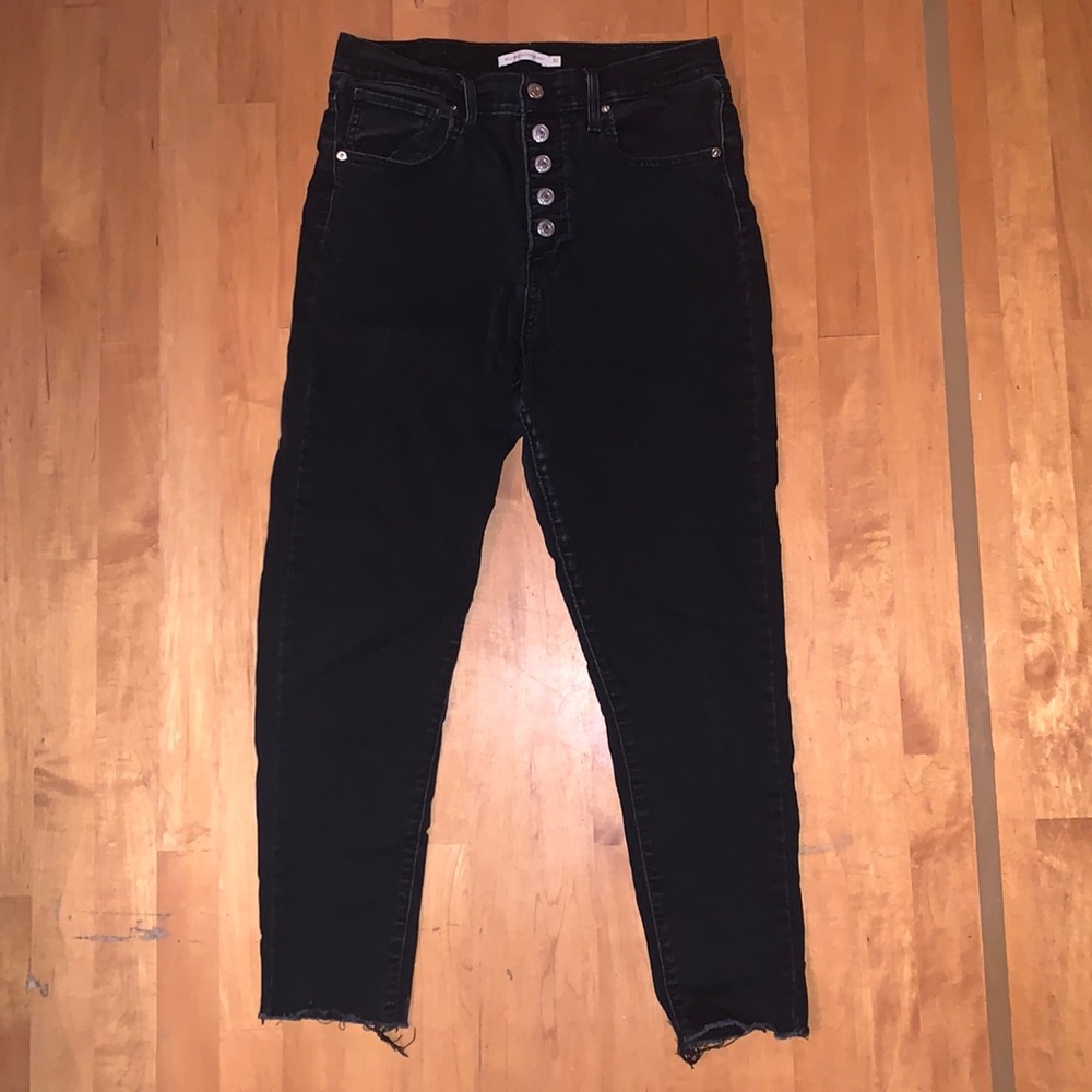 Levi’s Mile High Super Skinny Cropped Jeans
